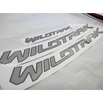 สติ๊กเกอร์ ไวแทค Sticker Wildtrak 2 - 4 ประตู 1 ชุด 3 ชิ้น  Wildtrak ใหม่ ฟอร์ด เรนเจอร์ All New Ford Ranger 2012 V.3